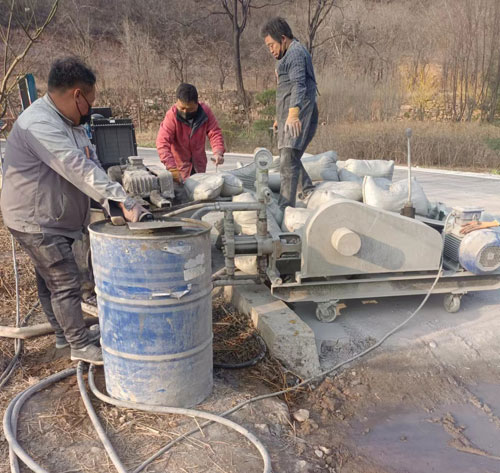 化州路面下沉注浆